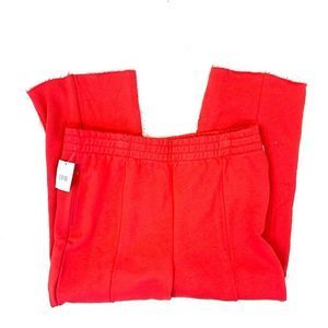 [Good American] Red Sweat Pants - Size 6/3XL NWT